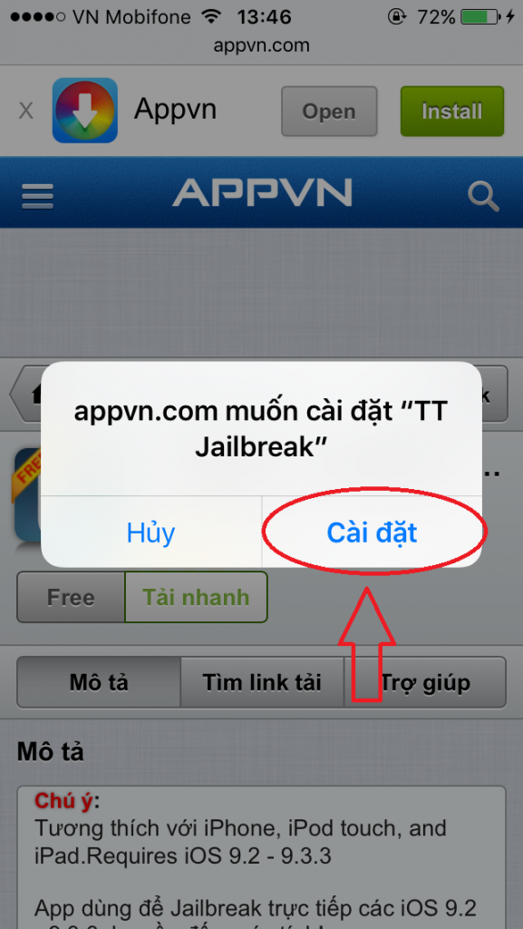 Đã có cách Jailbreak iOS 9.2 – 9.3 không cần máy tính